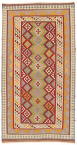  Persialainen Kelim Vintage Matot Matto 141X270 Oranssi/Tummanpunainen (Villa, Persia/Iran)