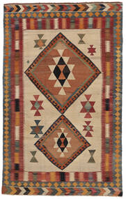  Orientalsk Kelim Vintage Teppe 154X250 Mørk Rød/Brun Ull, Persia/Iran Carpetvista