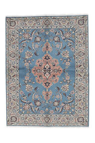  Keshan Rug 150X198 Persian Wool Dark Grey/Dark Blue Small Carpetvista