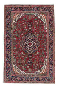  Oriental Tabriz Rug 198X295 Dark Red/Black Wool, Persia/Iran Carpetvista