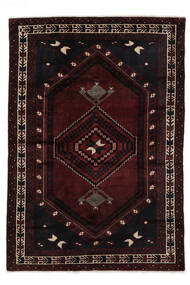 184X268 絨毯 オリエンタル ロリ ブラック/茶色 (ウール, ペルシャ/イラン) Carpetvista