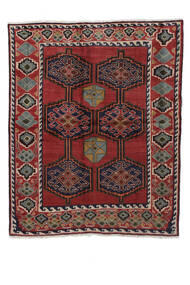  Oriental Lori Rug 175X212 Black/Dark Red Wool, Persia/Iran Carpetvista