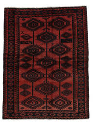  Lori Rug 180X238 Persian Wool Black/Dark Red Carpetvista