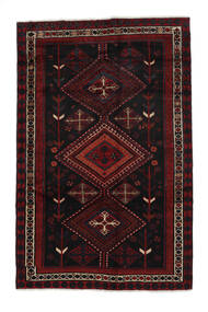 絨毯 オリエンタル ロリ 161X248 ブラック/ダークレッド (ウール, ペルシャ/イラン)