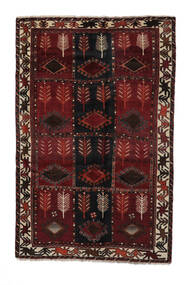  Lori Rug 162X250 Persian Wool Black/Dark Red Carpetvista