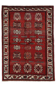 絨毯 ペルシャ ロリ 167X238 深紅色の/黒 (ウール, ペルシャ/イラン)