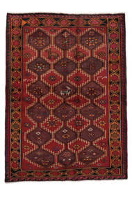 172X232 絨毯 オリエンタル ロリ ブラック/ダークレッド (ウール, ペルシャ/イラン) Carpetvista