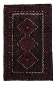 Lori Rug Rug 192X295 Black Wool, Persia/Iran Carpetvista