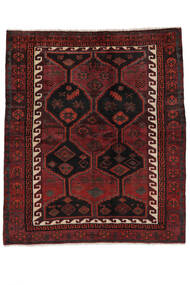 絨毯 ペルシャ ロリ 181X213 ブラック/ダークレッド (ウール, ペルシャ/イラン)