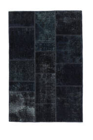 103X154 Koberec Patchwork - Persien/Iran Moderní Černá (Vlna, Persie/Írán) Carpetvista