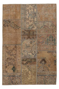 105X154 Tapete Patchwork - Persien/Iran Moderno Castanho (Lã, Pérsia/Irão) Carpetvista