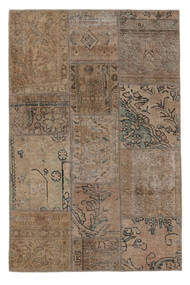 104X157 Tapete Patchwork - Persien/Iran Moderno Castanho (Lã, Pérsia/Irão) Carpetvista