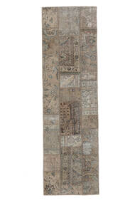  Persischer Patchwork Teppich 74X254 Läufer Braun (Wolle, Persien/Iran)