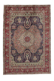  Oriental Tabriz Rug 208X301 Brown/Dark Red Wool, Persia/Iran Carpetvista