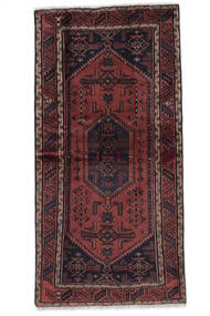  101X205 Medallion Small Hamadan Rug Wool, Carpetvista