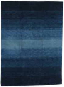  Gabbeh Rainbow Rug 210X290 Wool Black/Dark Blue Carpetvista