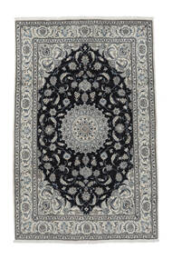  Nain Rug 198X302 Persian Wool Dark Grey/Black Carpetvista