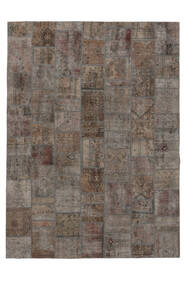  Persischer Patchwork - Persien/Iran Teppich 255X350 Braun Großer (Wolle, Persien/Iran)
