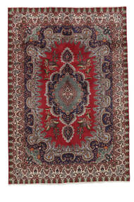  200X288 Tabriz Teppe Mørk Rød/Svart Persia/Iran Carpetvista
