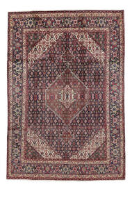  Oriental Tabriz Rug 200X289 Dark Red/Black Wool, Persia/Iran Carpetvista