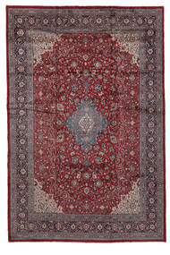 Mahal Teppich 340X506 Dunkelrot/Braun Großer Wolle, Persien/Iran Carpetvista