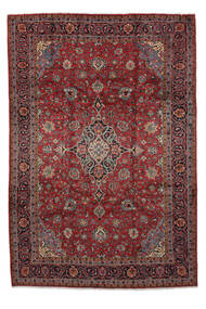 絨毯 マハル 241X352 ダークレッド/ブラック (ウール, ペルシャ/イラン)