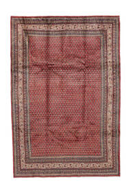 Sarough Mir Teppe 224X334 Mørk Rød/Brun Ull, Persia/Iran Carpetvista