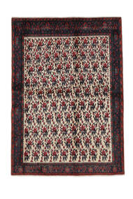  162X241 Medaillon Afshar Teppich Wolle, Carpetvista