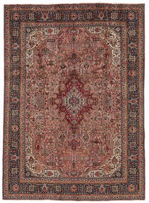  Tabriz Rug 246X338 Persian Wool Brown/Black Large Carpetvista