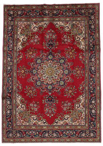  Tabriz Rug 256X356 Persian Wool Black/Dark Red Large Carpetvista