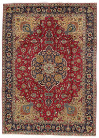  Tabriz Matot 248X344 Persialainen Villamatto Ruskea/Tummanpunainen Suuri Matto Carpetvista