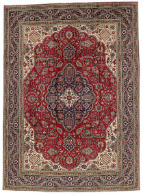  Tabriz Rug 253X348 Persian Wool Brown/Dark Red Large 