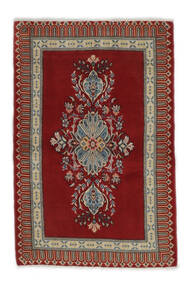  Itämainen Keshan Matot Matto 84X122 Tummanpunainen/Ruskea Villa, Persia/Iran Carpetvista
