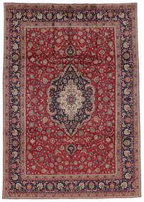  Tabriz Matot 247X354 Persialainen Villamatto Tummanpunainen/Ruskea Suuri Matto Carpetvista