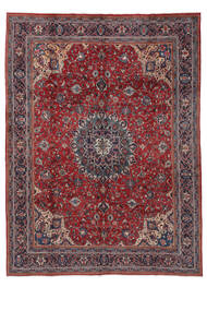 Persischer Mahal Teppich 303X400 Dunkelrot/Schwarz Großer (Wolle, Persien/Iran)