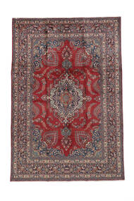 237X344 絨毯 オリエンタル マシュハド ダークレッド/茶色 (ウール, ペルシャ/イラン) Carpetvista