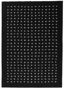 絨毯 Million Cross - ブラック 250X350 ブラック 大きな (ウール, インド)