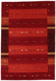 200X300 絨毯 ギャッベ インド Fine モダン ダークレッド/ブラック (ウール, インド) Carpetvista