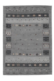 160X230 Gabbeh Indisk Fine Teppe Moderne Mørk Grå/Svart (Ull, India) Carpetvista