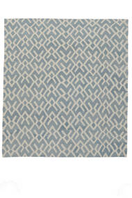 248X337 Tapis Kilim Moderne Moderne Gris Foncé/Bleu Foncé (Laine, Afghanistan) Carpetvista
