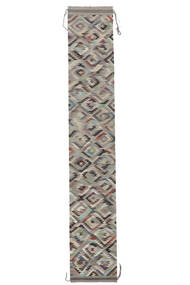  Kilim Ariana Trend Rug 84X490 Wool Brown Small Carpetvista
