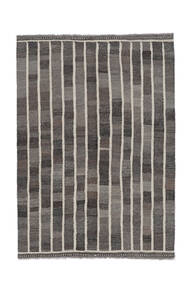Kilim Ariana Rug 150X210 Black/Brown Wool, Afghanistan Carpetvista