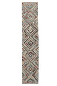  Kilim Ariana Trend Rug 98X488 Wool Brown Small Carpetvista