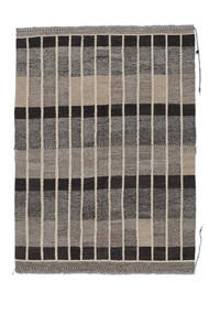 Kilim Ariana Trend Rug 146X200 Brown/Black Wool, Afghanistan Carpetvista