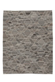 絨毯 キリム Ariana 261X332 茶色/ブラック 大きな (ウール, アフガニスタン)