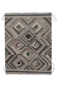  Kilim Ariana Trend Rug 151X194 Wool Brown/Black Small Carpetvista