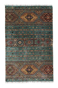 Shabargan Rug 104X162 Black/Brown Wool, Afghanistan Carpetvista