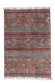 Shabargan Rug 81X120 Dark Red/Brown Wool, Afghanistan Carpetvista