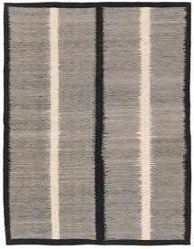 絨毯 キリム モダン 170X240 茶色/ダークグレー (ウール, アフガニスタン)