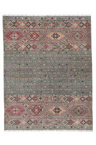 173X220 Shabargan Teppich Moderner Braun/Dunkelgrün (Wolle, Afghanistan) Carpetvista